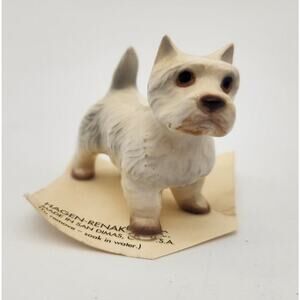 NWT Hagen-Renaker‎ West Highland Terrier On Original Paper Excellent Condition